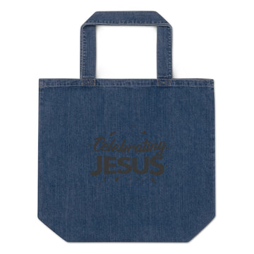 Organic Denim Tote Bag